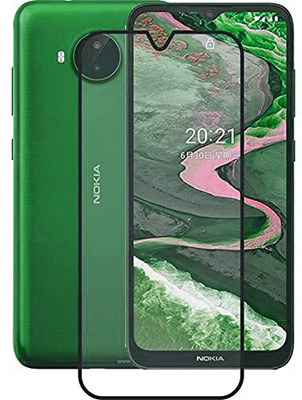 ASMANTIC Tempered Glass Guard for Nokia C20 Plus(Pack of 1)