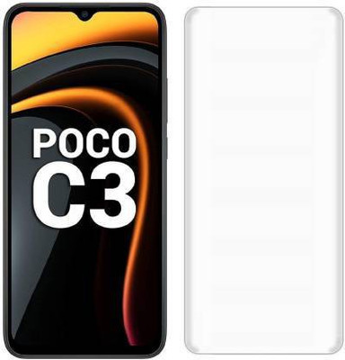 kentop Tempered Glass Guard for XIAOMI POCO C3(Pack of 1)