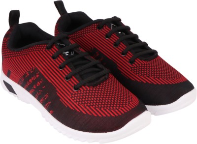 FOOTSTAIR Running Shoes For Men(Red , 10)