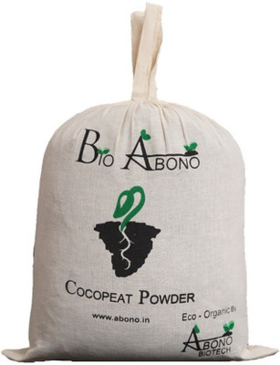 Abono CocoPeat , Eco-Friendly, Reusable Cotton Bag Packed Fertilizer(5 kg, Powder)