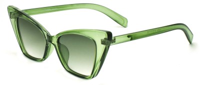 PETER JONES Cat-eye Sunglasses(For Women, Green)