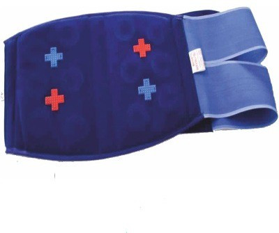 EKiN Acupressure Magnetic Back & Belly Belt -12 Magnet Velvet Back / Lumbar Support(Blue)