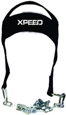 XpeeD Head Harness Nylon Gym Neck Training Padded Straps/Weight Hooks Wraps (Pack Of 1) Head Support