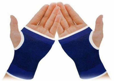Adhvik Elastic Palm Wrist Glove Hand Grip Protector Brace Sleeve Support for Pain Relief Hand Support