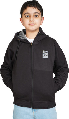 nomKLER Full Sleeve Solid Boys Sweatshirt