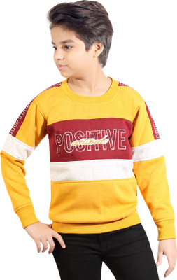 AD & AV Full Sleeve Printed Boys Sweatshirt