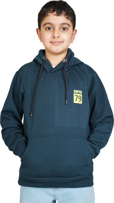 Burdy Full Sleeve Solid Boys Sweatshirt