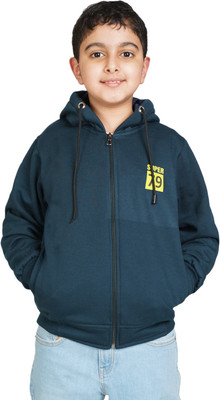 nomKLER Full Sleeve Solid Boys Sweatshirt