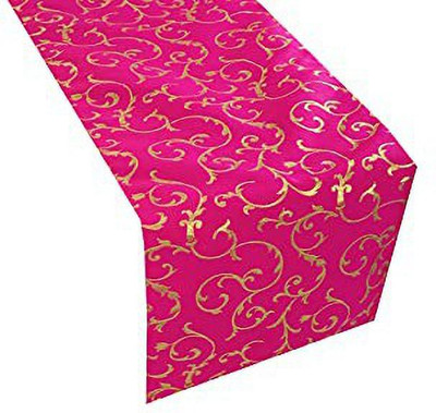 VIREO Purple 150 cm Table Runner(Polyester)