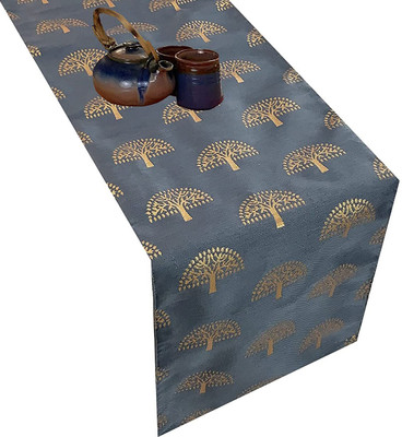 VIREO Orange 150 cm Table Runner(Polyester)