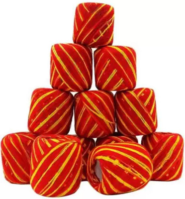 Hind Home Red & Yellow Thread(5 m Pack of12)