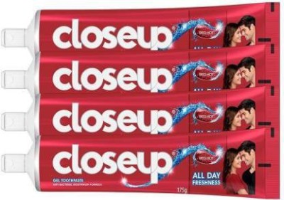 Closeup Deep Action Red Hot Toothpaste Toothpaste(700 g, Pack of 4)