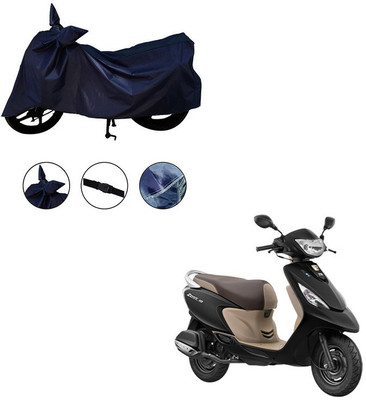 Home Ark Two Wheeler Cover for TVS(Scooty Zest 110, Blue)