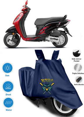 AUTOCAD Waterproof Two Wheeler Cover for Honda(Activa i, Blue)