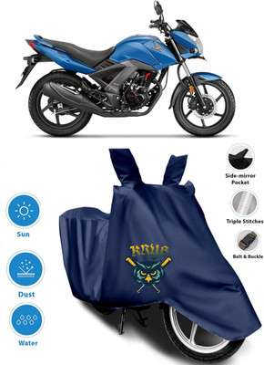 AUTOCAD Waterproof Two Wheeler Cover for Honda(CB Unicorn 160, Blue)