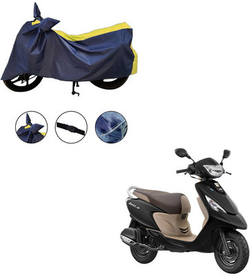 Home Ark Two Wheeler Cover for TVS(Scooty Zest 110, Yellow)