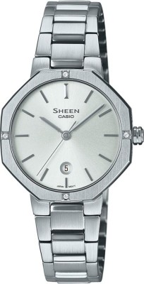 CASIO SHE-4543D-7AUDF Sheen Analog Watch - For Women