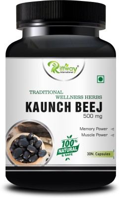 Riffway Kaunch Beej Long Time Capsules Increases Muscles Strength StaminaFor Men Women