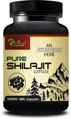 Riffway Pure Shilajit Pills For Men & Women Boosts Energy Level Relieves Stress