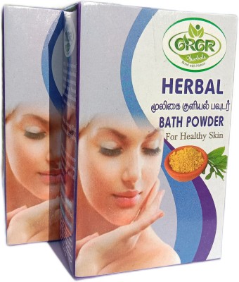 GRGR HERBAL BATH POWDER FOR COMPLETE SKIN CARE(250 g)