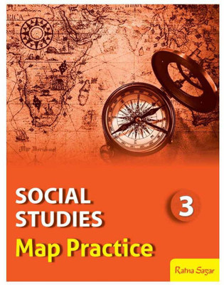 SOCIAL STUDIES MAP PRACTICE - 3(Paperback, Nina Sehgal)