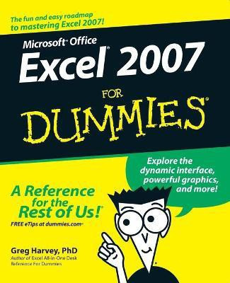 Excel 2007 For Dummies(English, Paperback, Harvey Greg)