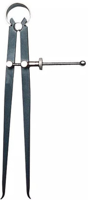 Luxuro 8-inch Spring Caliper | Premium Grade | Inside | Solid Nut Inside Caliper(1-200 mm mm)