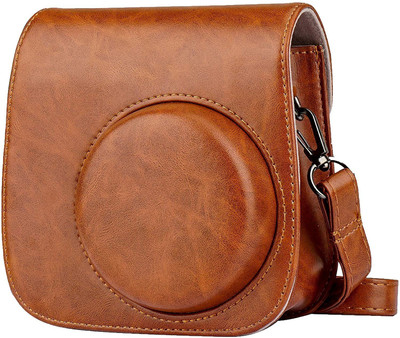 PhotoCliq Instax Film Camera Bag Compatible with Fujifilm Instax Camera Mini 7/8/9/10/11/12 Brown  Camera Bag(Brown)