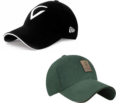 Pass Pass Sports/Regular Cap Cap(Pack of 2)