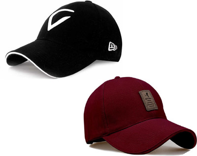 Pass Pass Sports/Regular Cap Cap(Pack of 2)