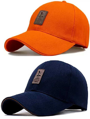 b for u Solid Sports/Regular Cap Cap(Pack of 2)