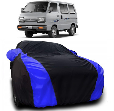 AutoKick Car Cover For Maruti Suzuki Omni (With Mirror Pockets)(Multicolor)