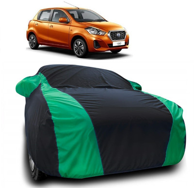Autoprime Car Cover For Nissan Go (With Mirror Pockets)(Multicolor)