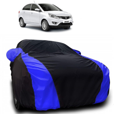 Autoprime Car Cover For Tata Zest (With Mirror Pockets)(Multicolor)