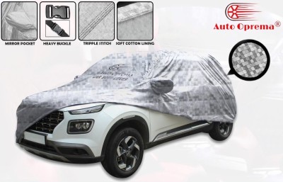 Auto Oprema Car Cover For Toyota Glanza G Hybrid (Without Mirror Pockets)(Silver)