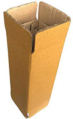 zyrah Corrugated Cardboard 5 PLY BROWN BOXES 7X7X24 25 PIECE Packaging Box(Pack of 25 Brown)
