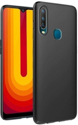 ALONZO Front & Back Case for Vivo Y12, Vivo Y17(Black, Matte Finish, Pack of: 1)