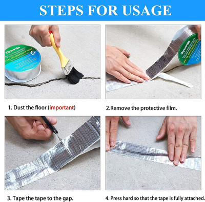ND BROTHERS Aluminium Foil Tape Medium aluminium tape (Manual)(Set of 1, Silver)