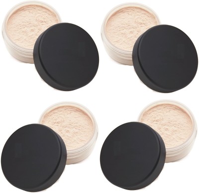 ADJD PREP+PRIME MATTE FINISH OIL CONTROL LOOSE POWDER PACK OF 4 Compact(BANANA IVORY, 48 g)