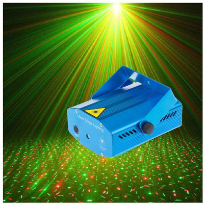 WunderVoX IX -283-CD-Laser Pointer Projector Light (RGB) Shower Laser Light(Ball Diameter: 9 cm)