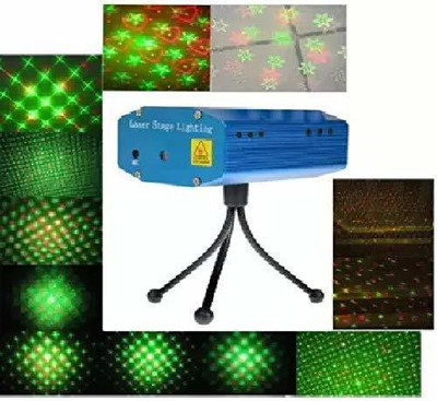 WunderVoX IXI -243-WX-Mini Laser Projector Stage Lighting Sound Activated Shower Laser Light(Ball Diameter: 9 cm)