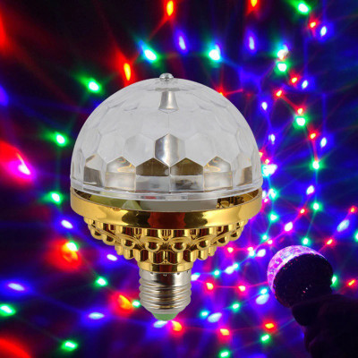 WunderVoX IVI™-213-ED-Plastic 3W LED Light Rotating Lamp Single Disco Ball(Ball Diameter: 3 cm)