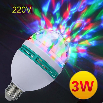 WunderVoX IIX -260-LO-Colorful Rotating LED Decorative Disco Lamp LED Bulb Disco Ball Set(Ball Diameter: 2.7 cm)