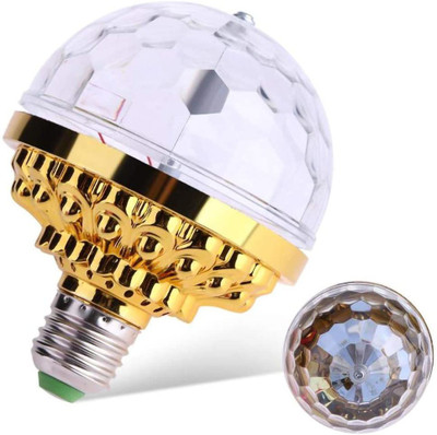 WunderVoX IIV®-268-JM-Multicolour Rotating Disco Bulb Disco Ball Set(Ball Diameter: 2.4 cm)