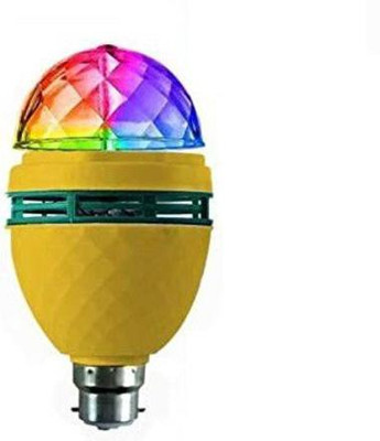 WunderVoX VII®-252-PL-Rotating LED Decorative Disco Lamp LED Bulb Disco Ball Set(Ball Diameter: 2.4 cm)