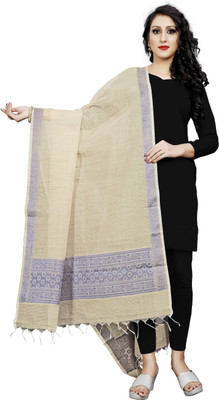 Kalaa Varsha Silk Blend Self Design, Woven Women Dupatta