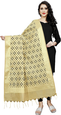 Kalaa Varsha Silk Blend Self Design, Woven Women Dupatta