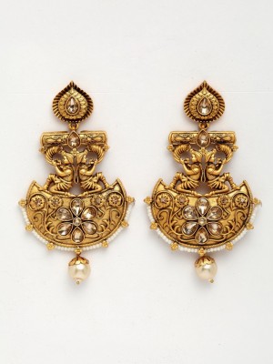 PANASH Gold-Plated Contemporary Beads Alloy Drops & Danglers