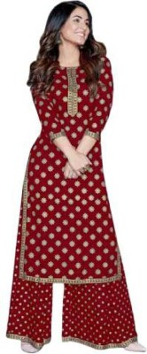 Ayesha enterprises Women Kurta Palazzo Set