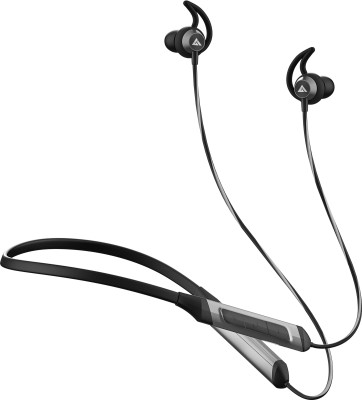 Boult Audio ProBass XCharge with 20H Playtime, Ultra Fast Charging Bluetooth Headset(Black, In the Ear)